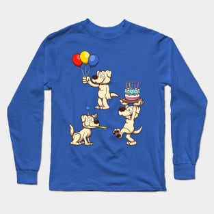 Birthday Dog Long Sleeve T-Shirt